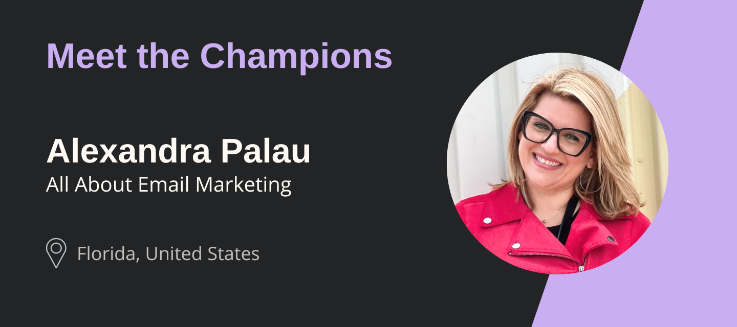 Meet the Champions: Alexandra Palau