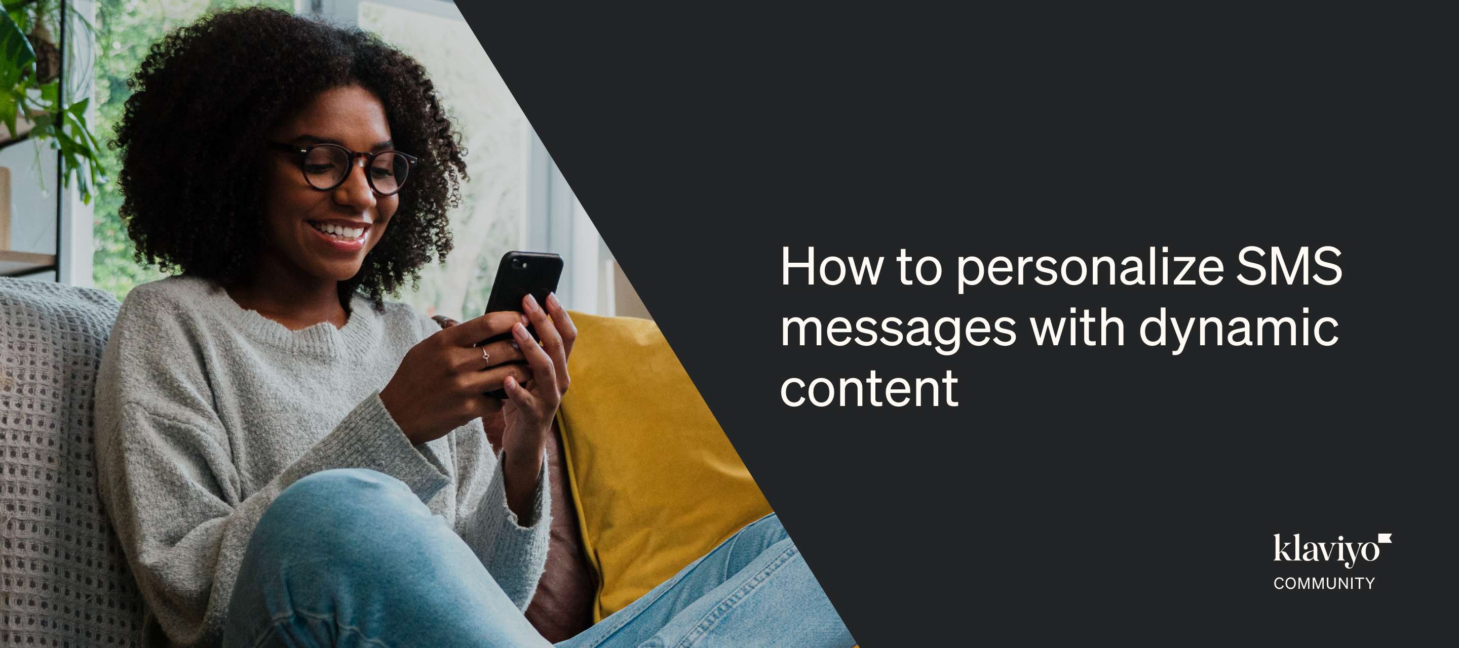 How to personalize SMS messages with dynamic content