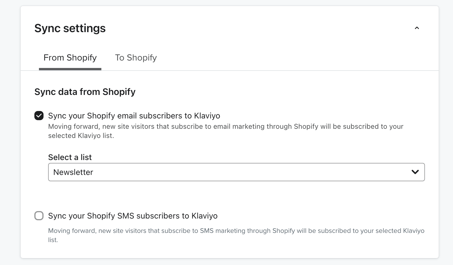 Shopify Email Marketing Integration
