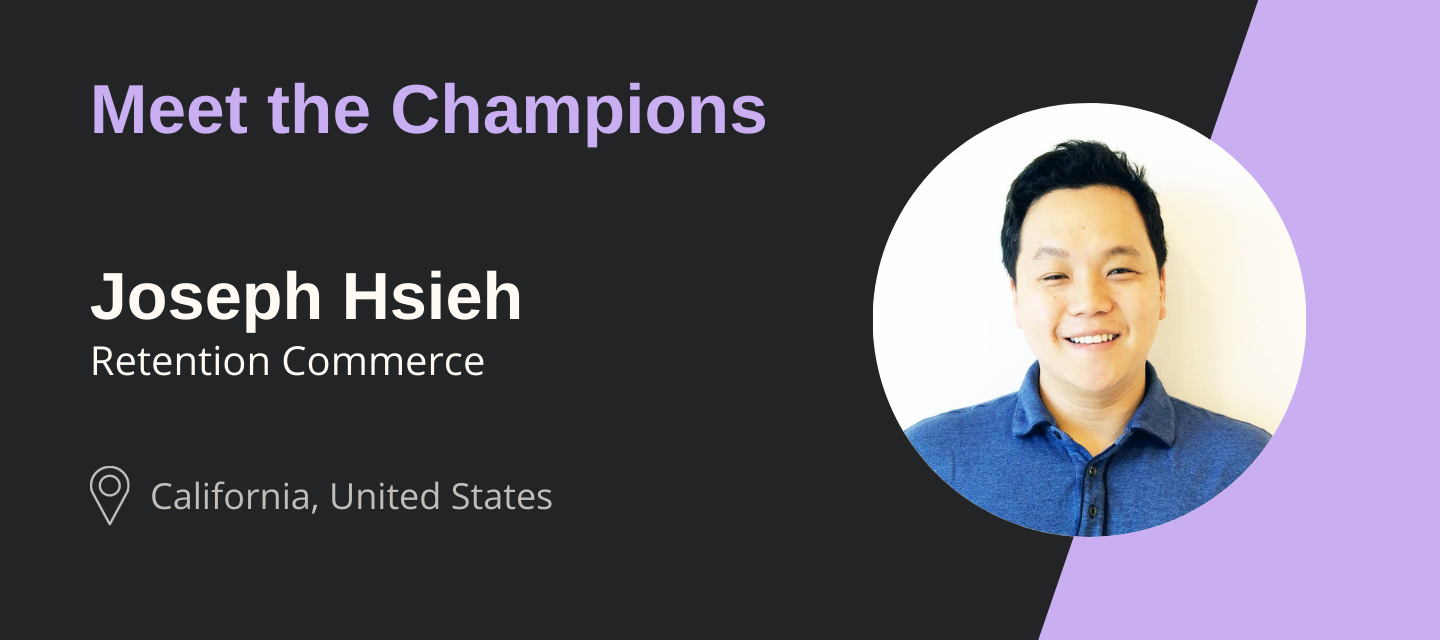 Meet the Champions: Joe Hsieh