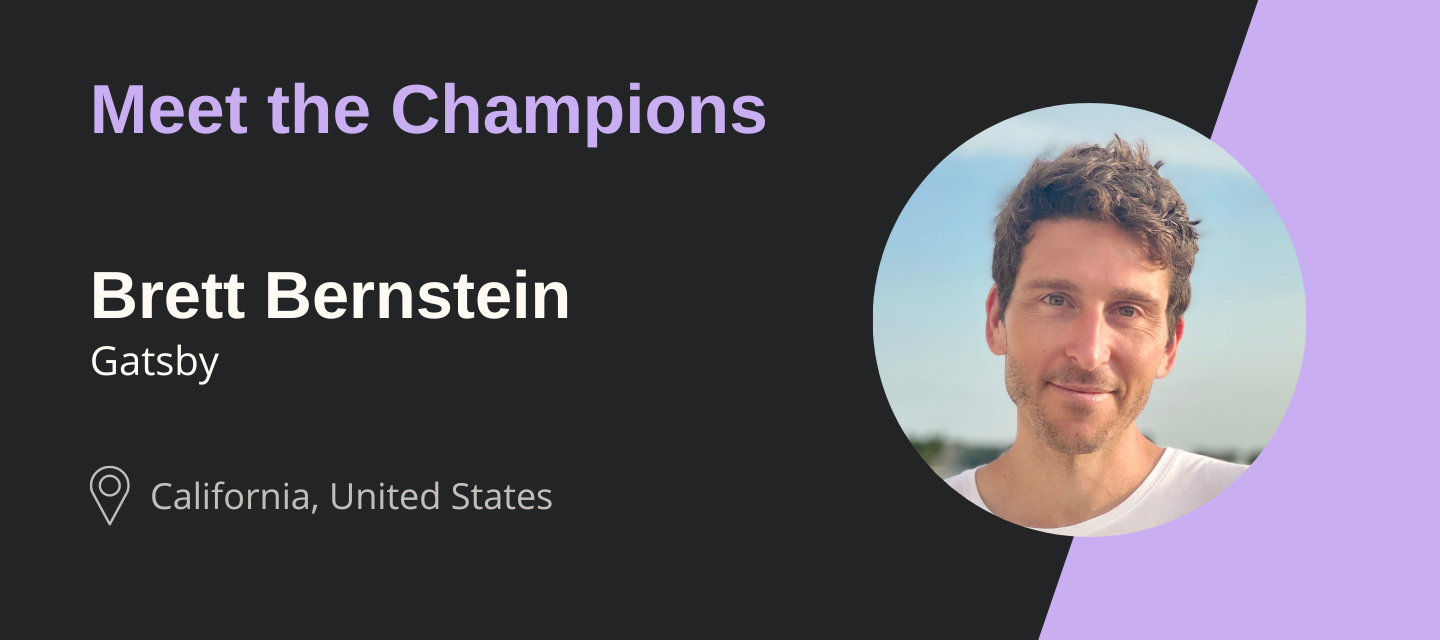 Meet the Champions: Brett Bernstein