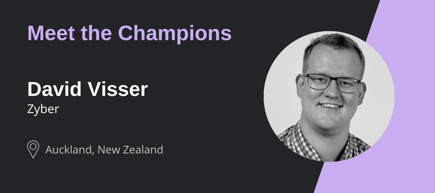 Meet the Champions: David Visser