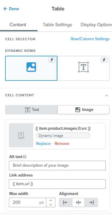 How to Link products in Abandoned Cart New Template