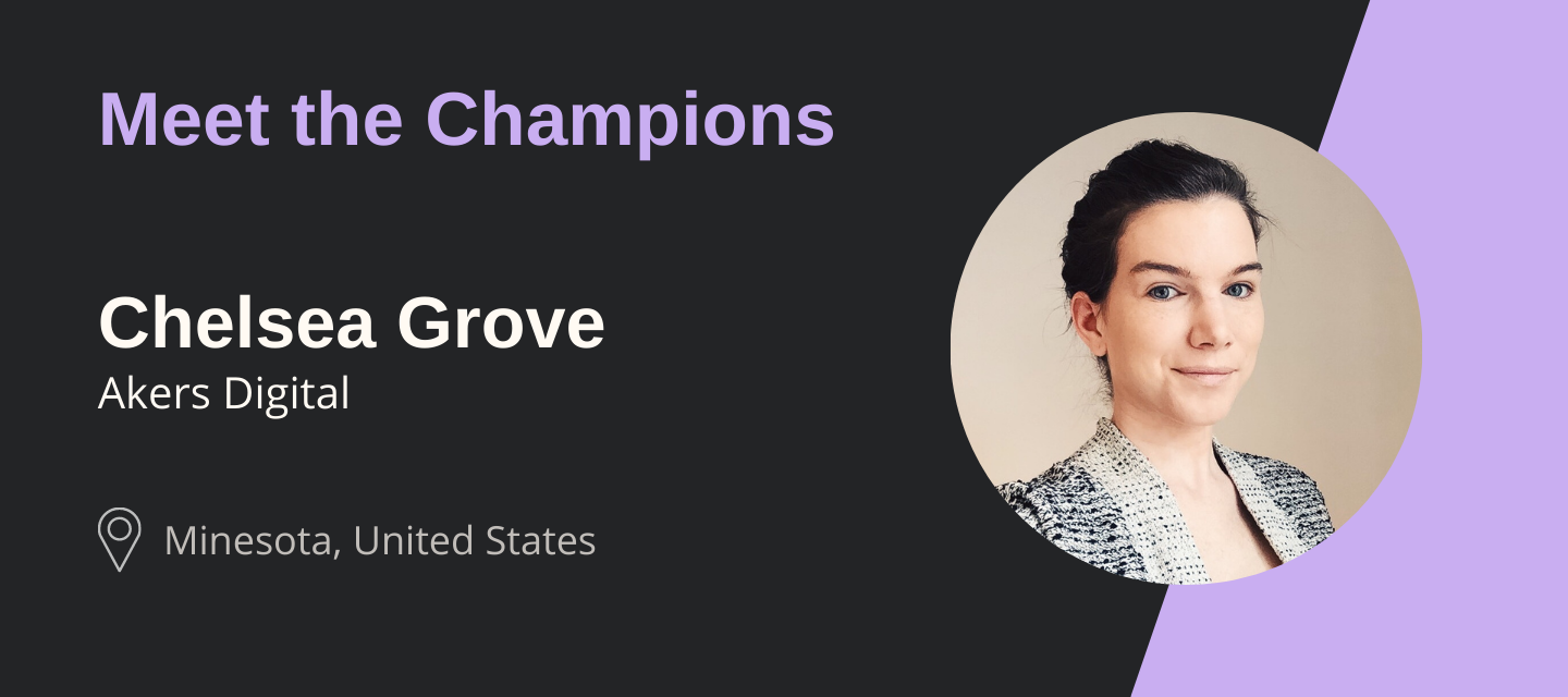 Meet the Champions: Chelsea Grove
