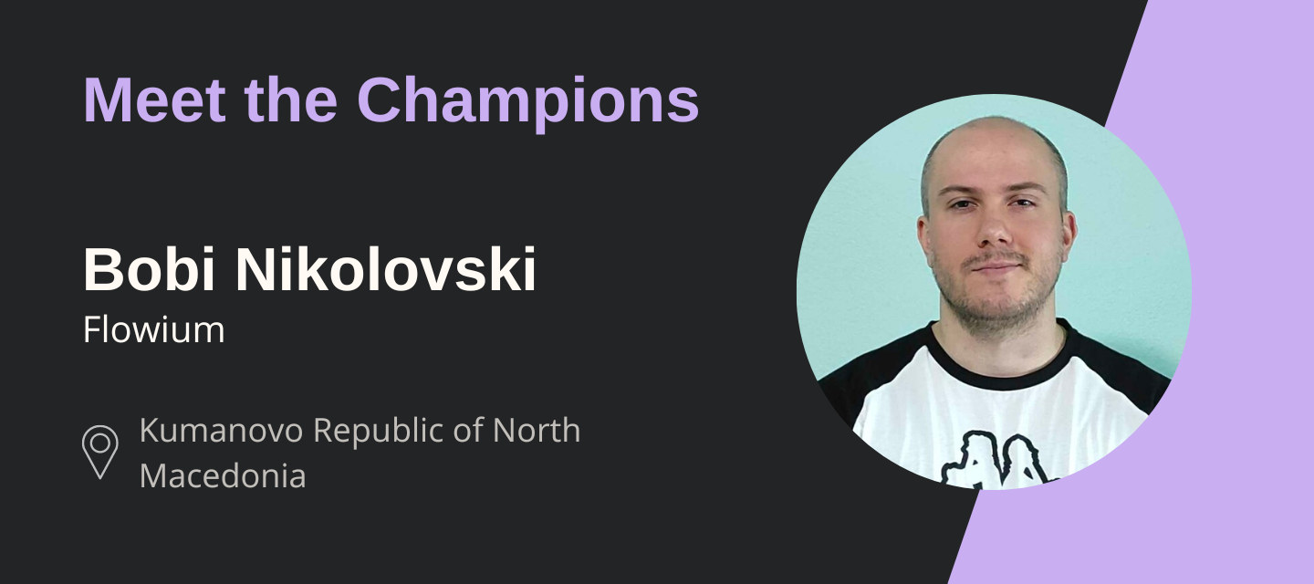 Meet the Champions: Bobi Nikolovski