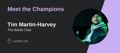 Meet the Champions: Tim Martin-Harvey