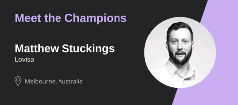 Meet the Champions: Matthew Stuckings
