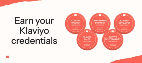 Stand out with Klaviyo digital credentials!