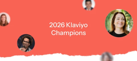 Requests for the 2026 Klaviyo Champions program are now open