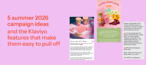 5 summer 2026 campaign ideas and the Klaviyo features that make them easy to pull off