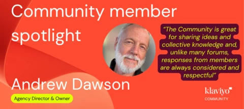 Community member spotlight: Andy Dawson