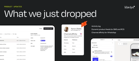 What's new in Klaviyo from May 2026