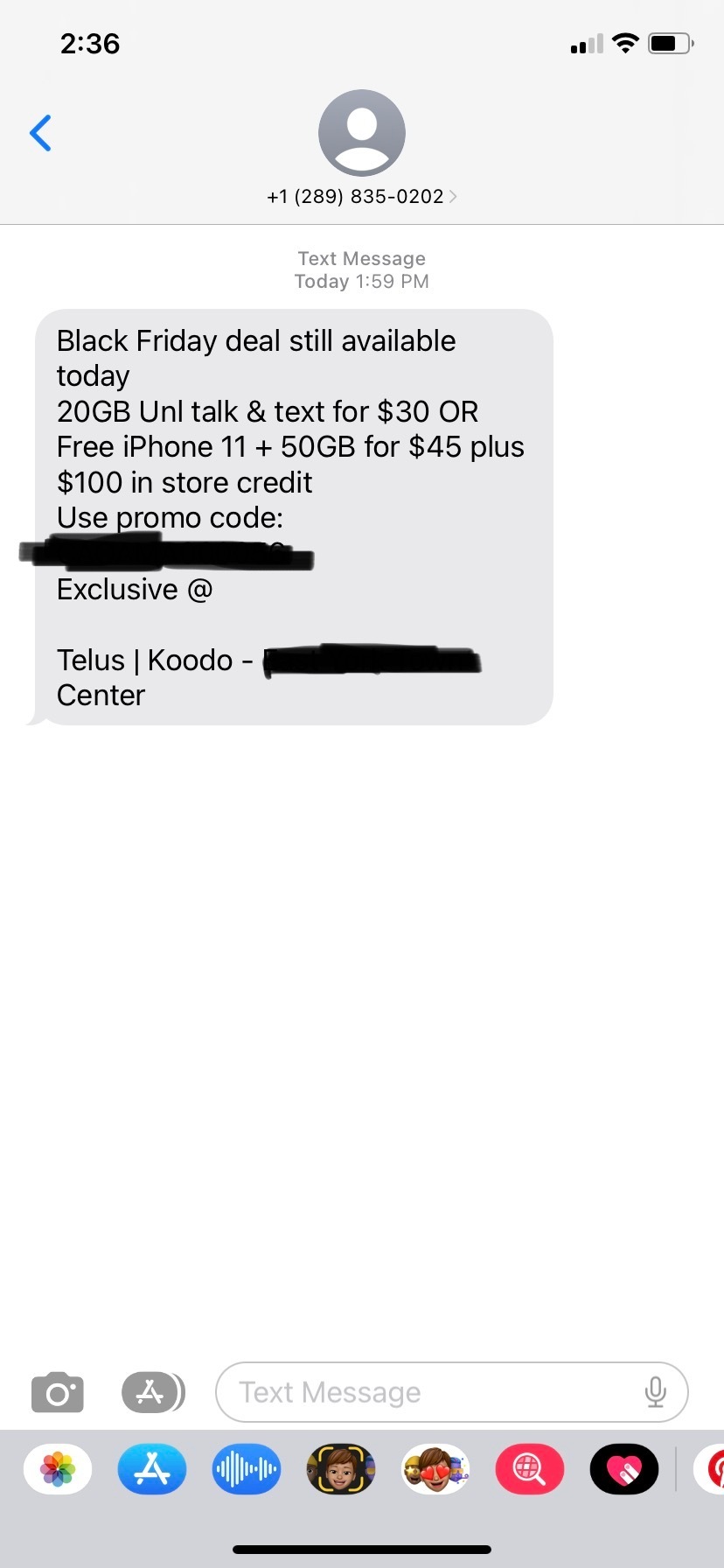 koodo $30 20gb