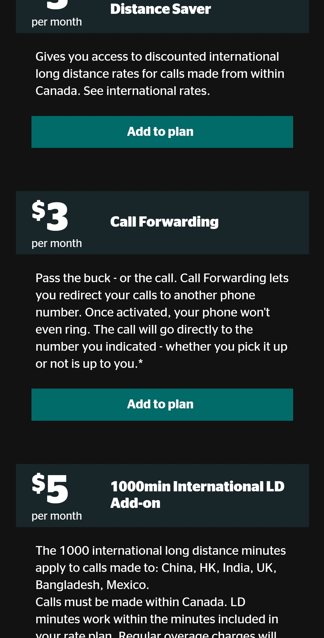 Call Forwarding Add on one Question And One Issue Koodo Community