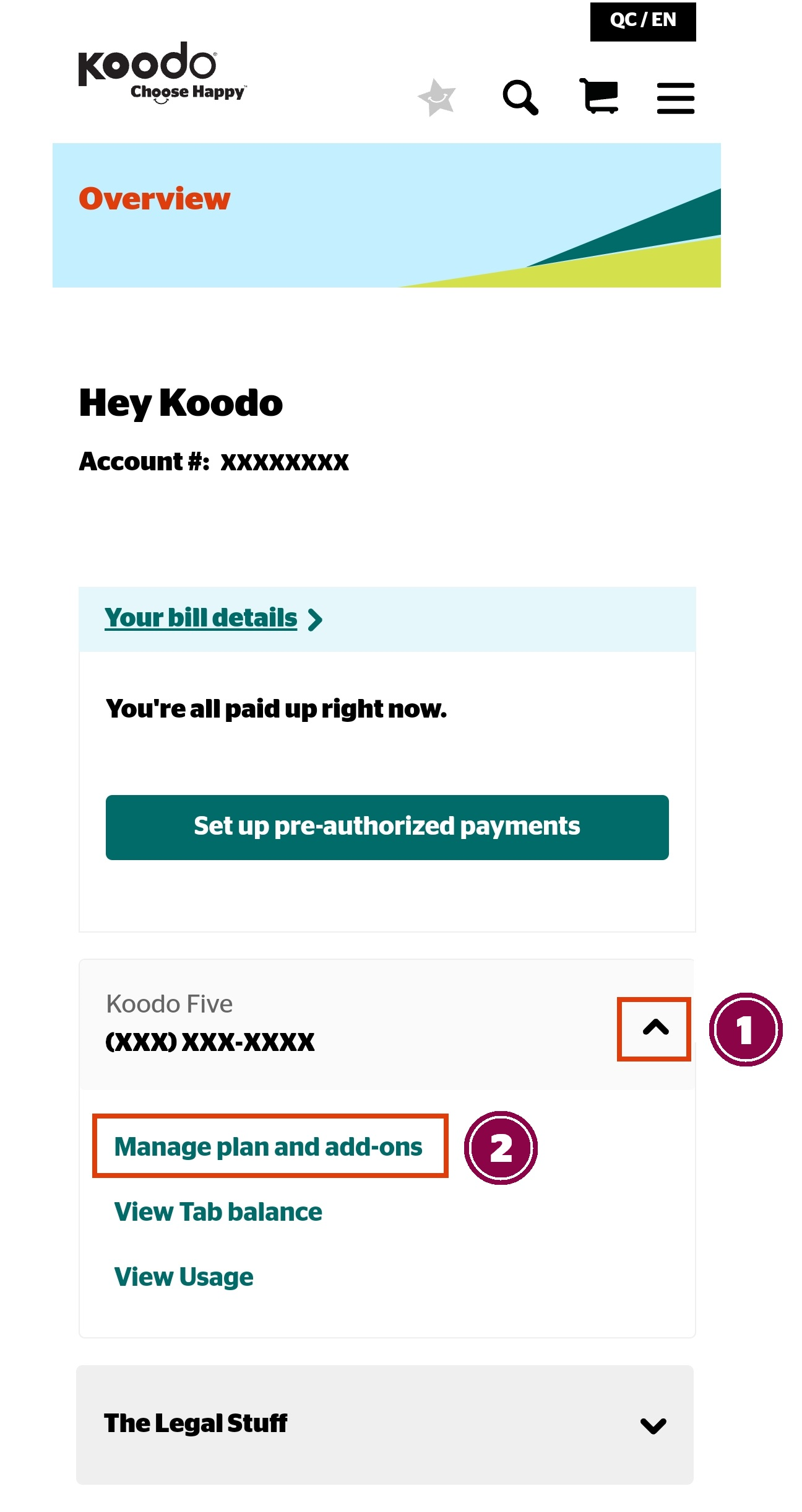 koodo mobility plans