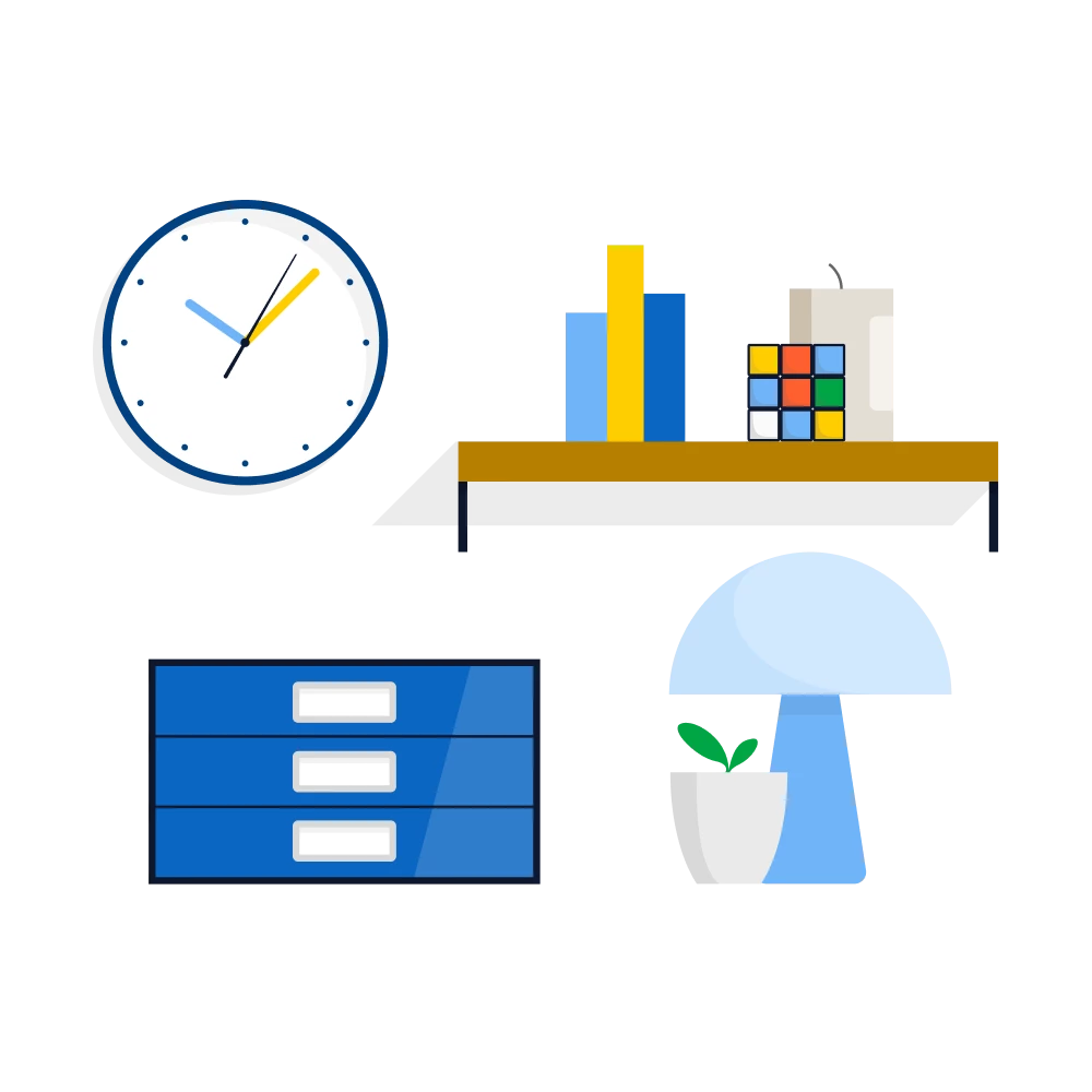 Recruiter Insiders event desk illustration