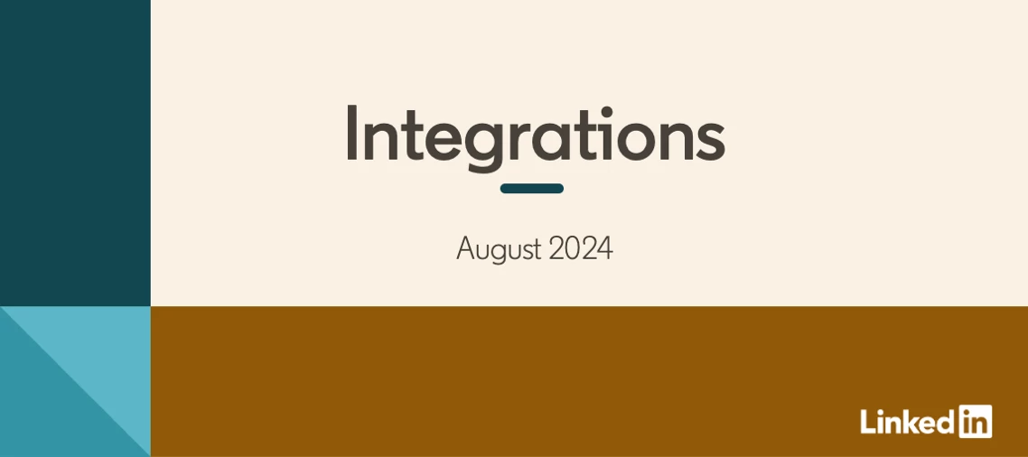 Integrations | August 2024 | Join the Talent Community to ask Recruiter ...
