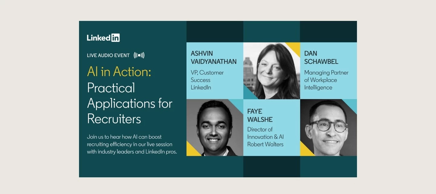 LinkedIn Live Audio Event: AI in Action: Practical Applications for ...