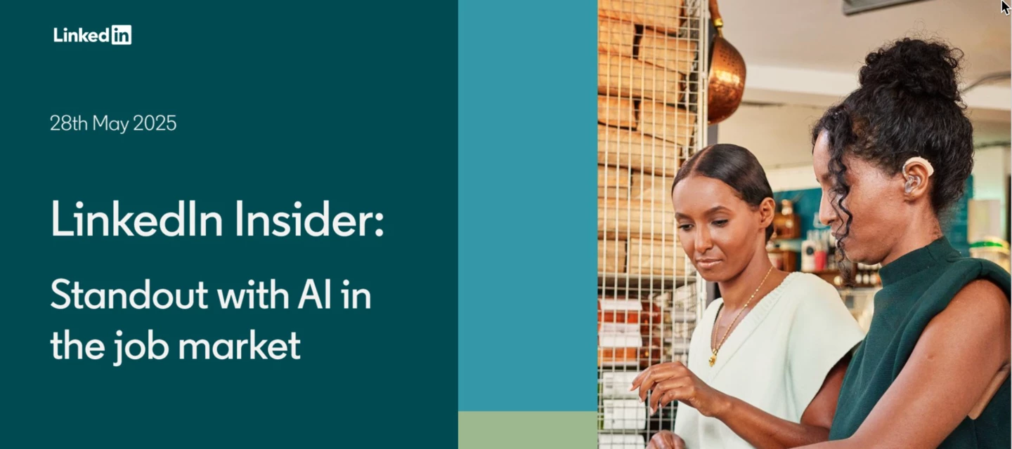 🎥 LinkedIn Insider: Standout with AI in the job market | Join the ...