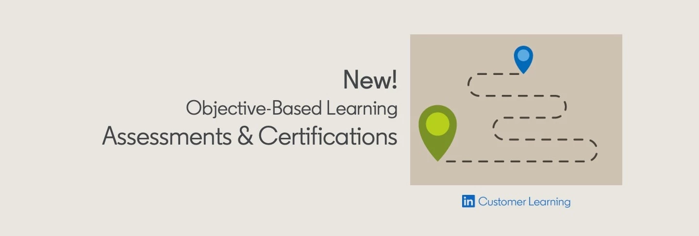 NEW! Assessments for Objective-Based Learning Paths