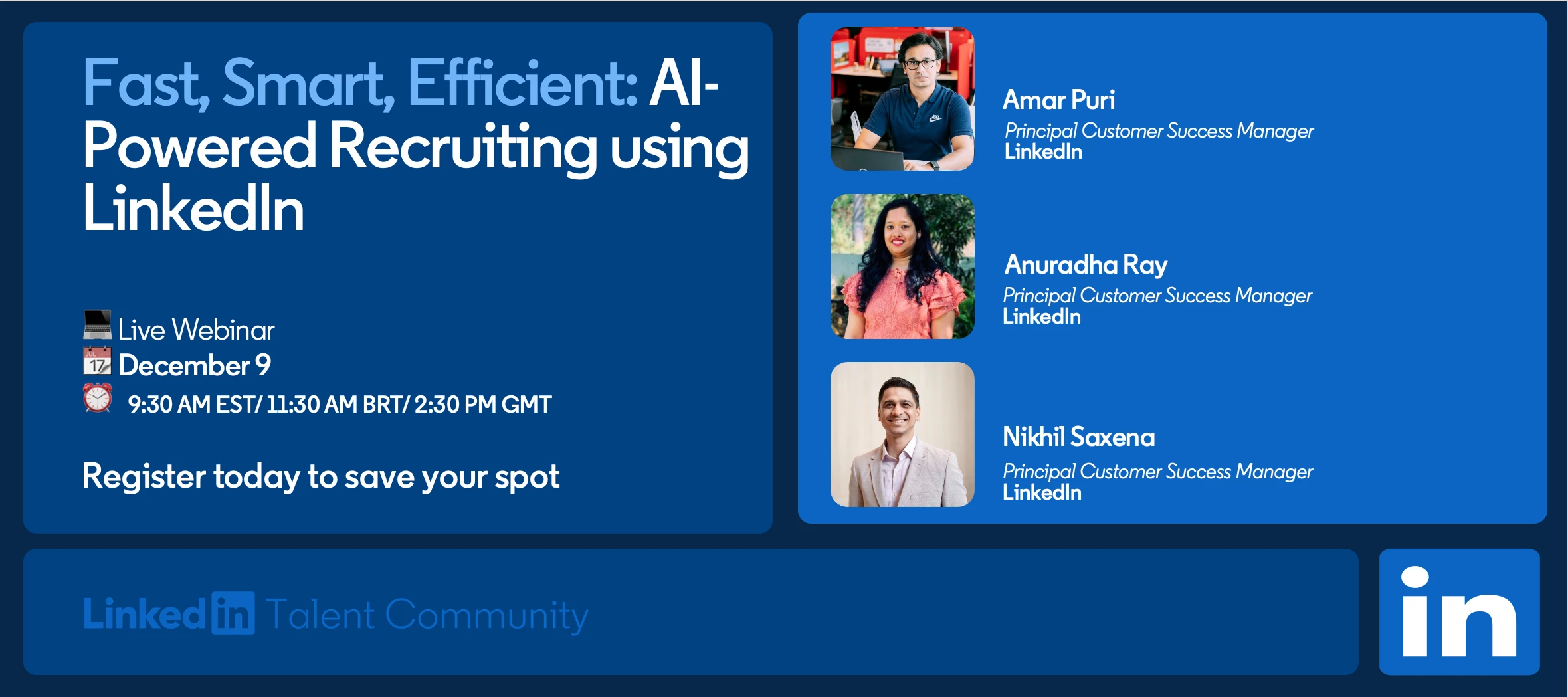 Fast, Smart, Efficient: AI-Powered Recruiting using LinkedIn, Tue, 9 ...