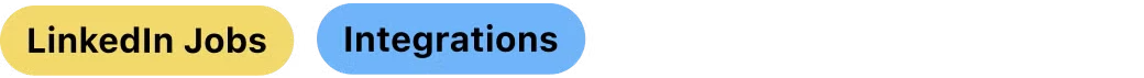 LinkedIn Jobs + Integrations