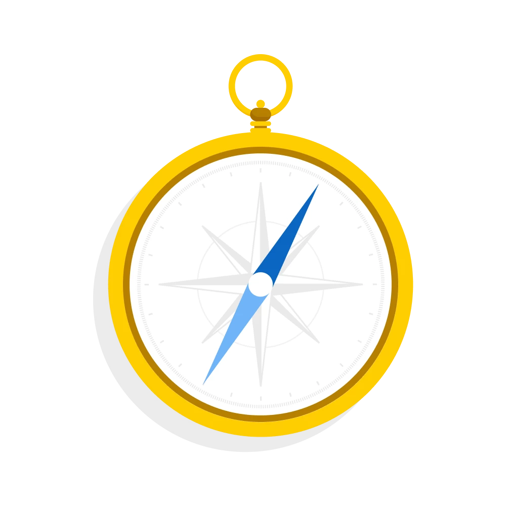 Talent Velocity Advantage compass illustration