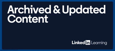 [NEW!] Archived & Updated Content
