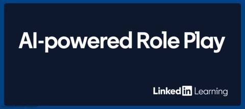 AI-powered Role Play on LinkedIn Learning