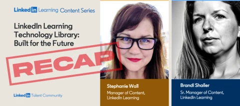 🎥 Recap & Recording: LinkedIn Learning Technology Library