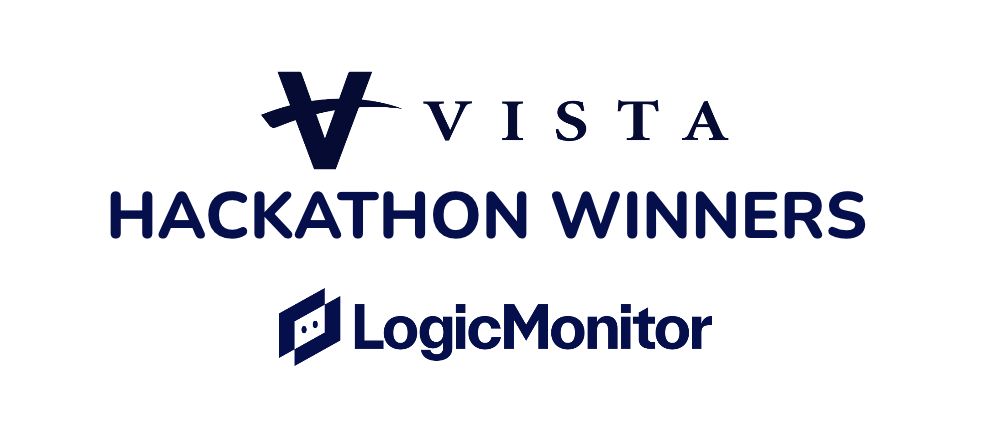 LogicMonitor Team wins Honors Award at Vista Global Hackathon 2023!