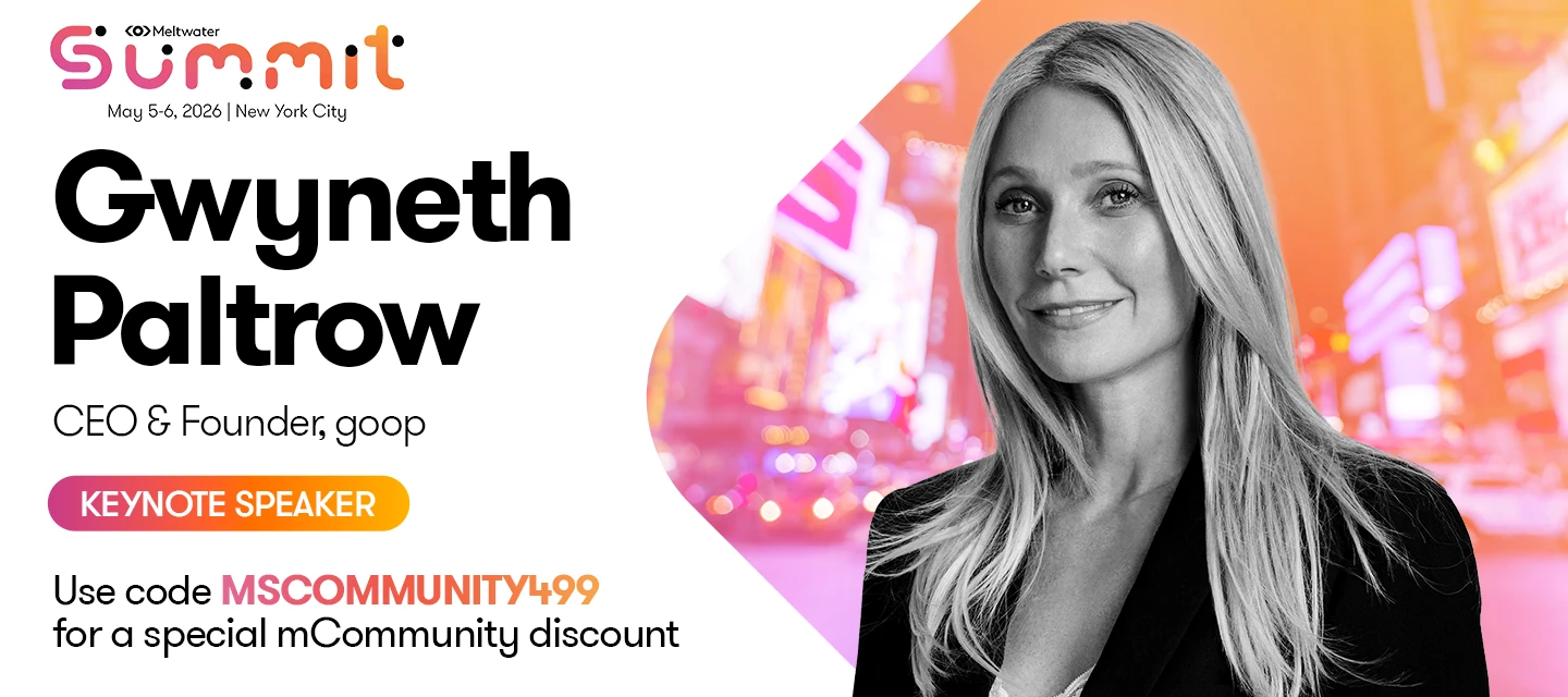 📣 Announcing Our Summit 2026 Keynote Speaker: Gwyneth Paltrow | mCommunity