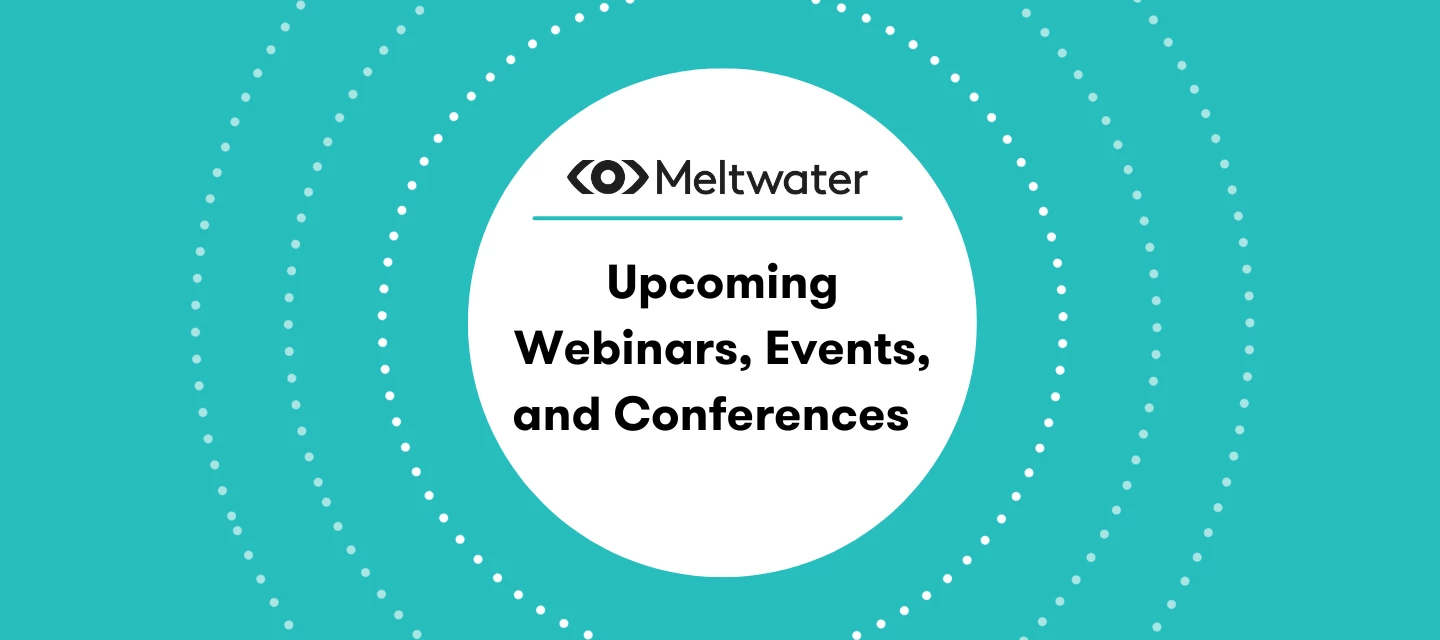 Packed lineup of in-person events and upcoming webinars!