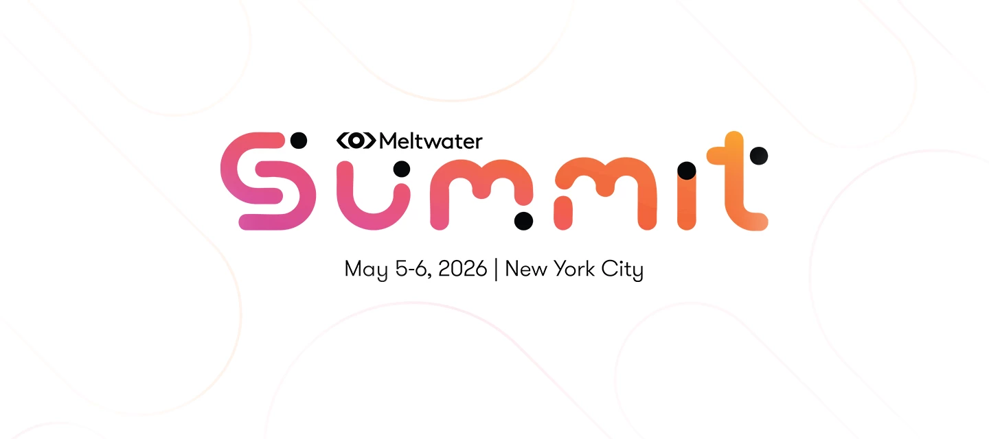 Meltwater Summit 2026: ✨ Join Us in NYC ✨