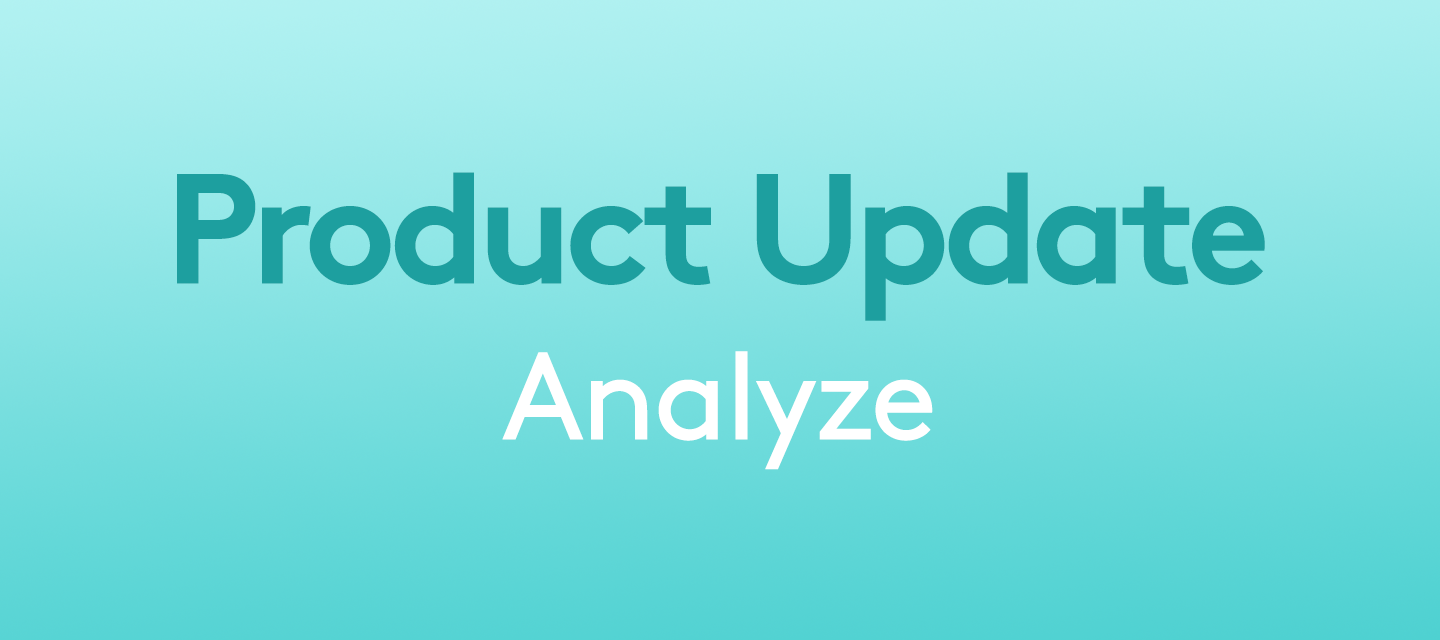 Analyze: Manually Adjust AVE and Data Density