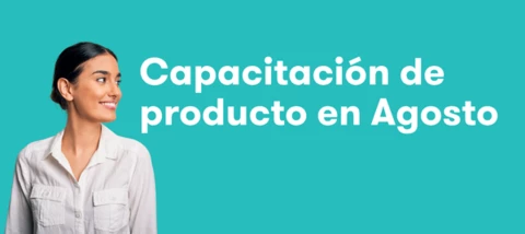 Capacitación de producto en Agosto