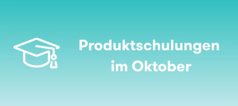 Produktschulungen im Oktober