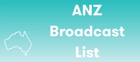 ANZ Broadcast List