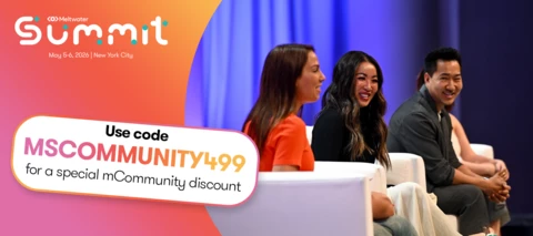 Friendly Reminder: Use Your mCommunity Discount for Summit ’26