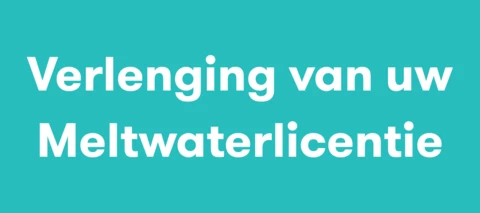 Verlenging van uw Meltwaterlicentie