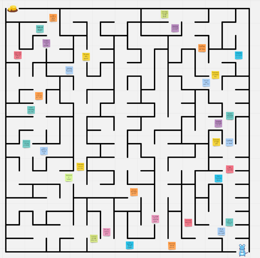 Sliding Scale Semantics - Ice Breaker - Miro Game 