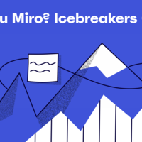 Think Links icebreakers a Miro board template that you can use
