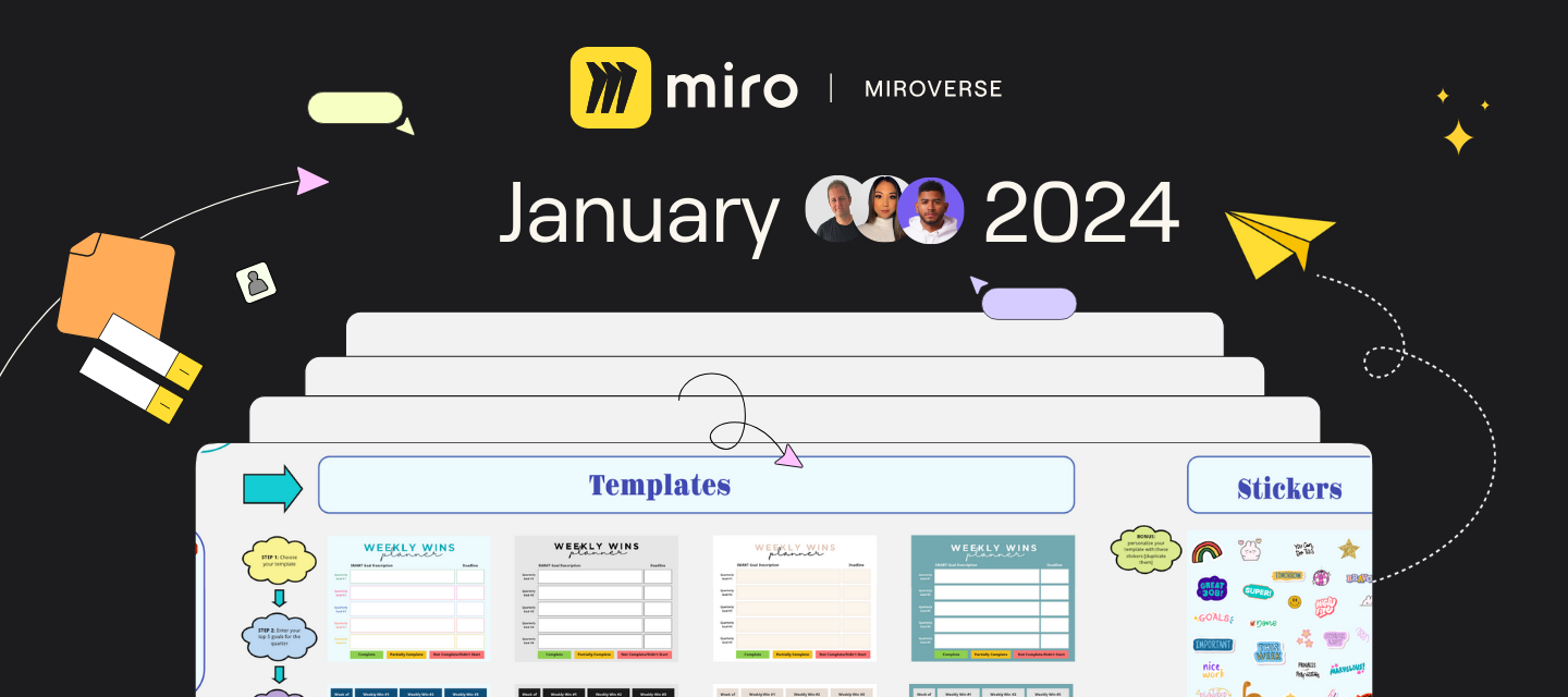 🚀 New Templates in Miroverse - January 2024