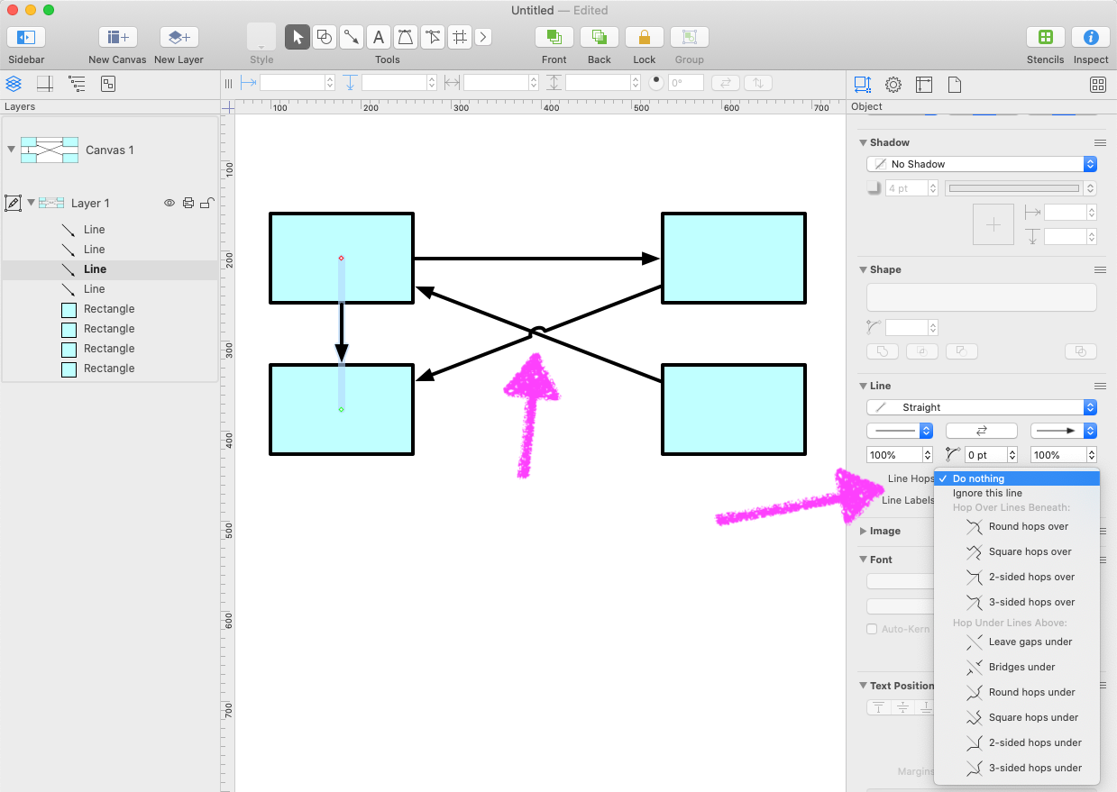 visual-treatment-for-when-connector-lines-overlap-and-need-to-hop-miro