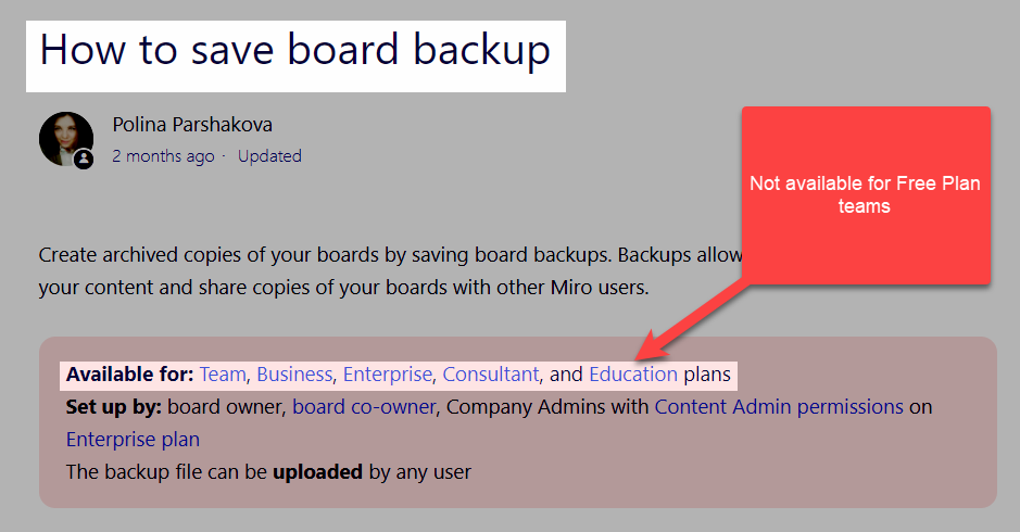 Uploading files to boards – Miro Help Center