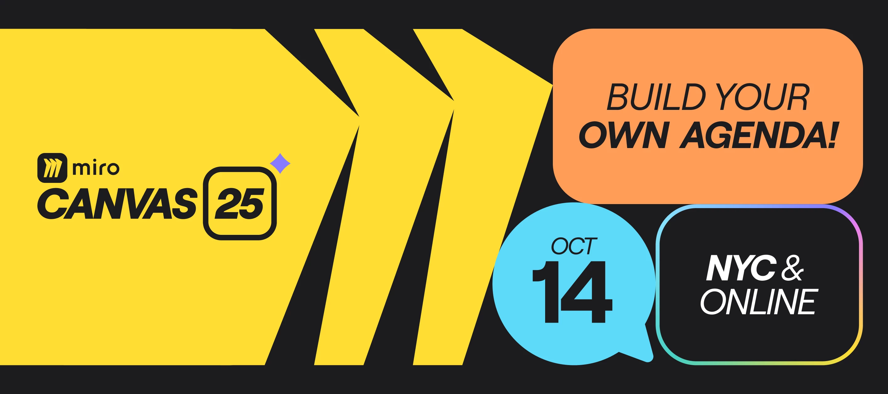 🚨 Just announced: The full agenda for Canvas 25 is live! 🚨