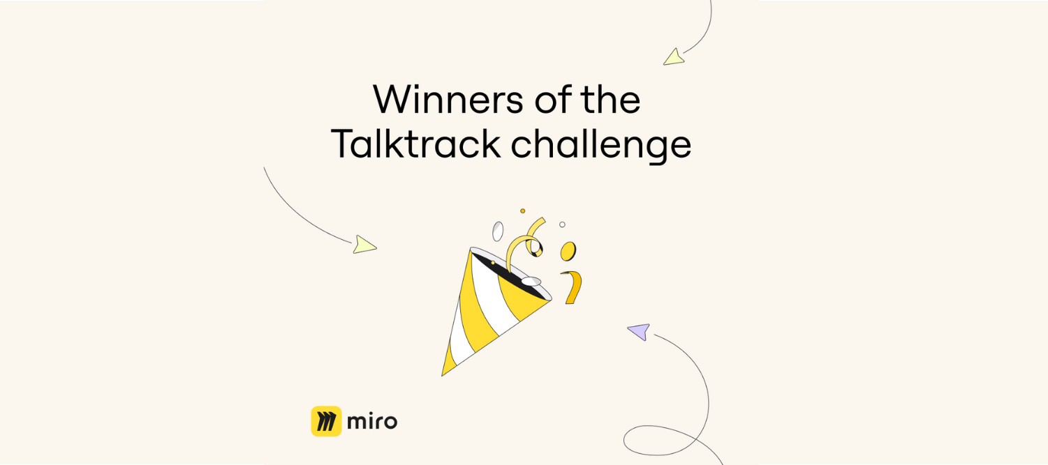 Congratulations to the Winners of the Talktrack Community Challenge!