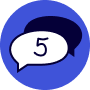 Five Replies Badge