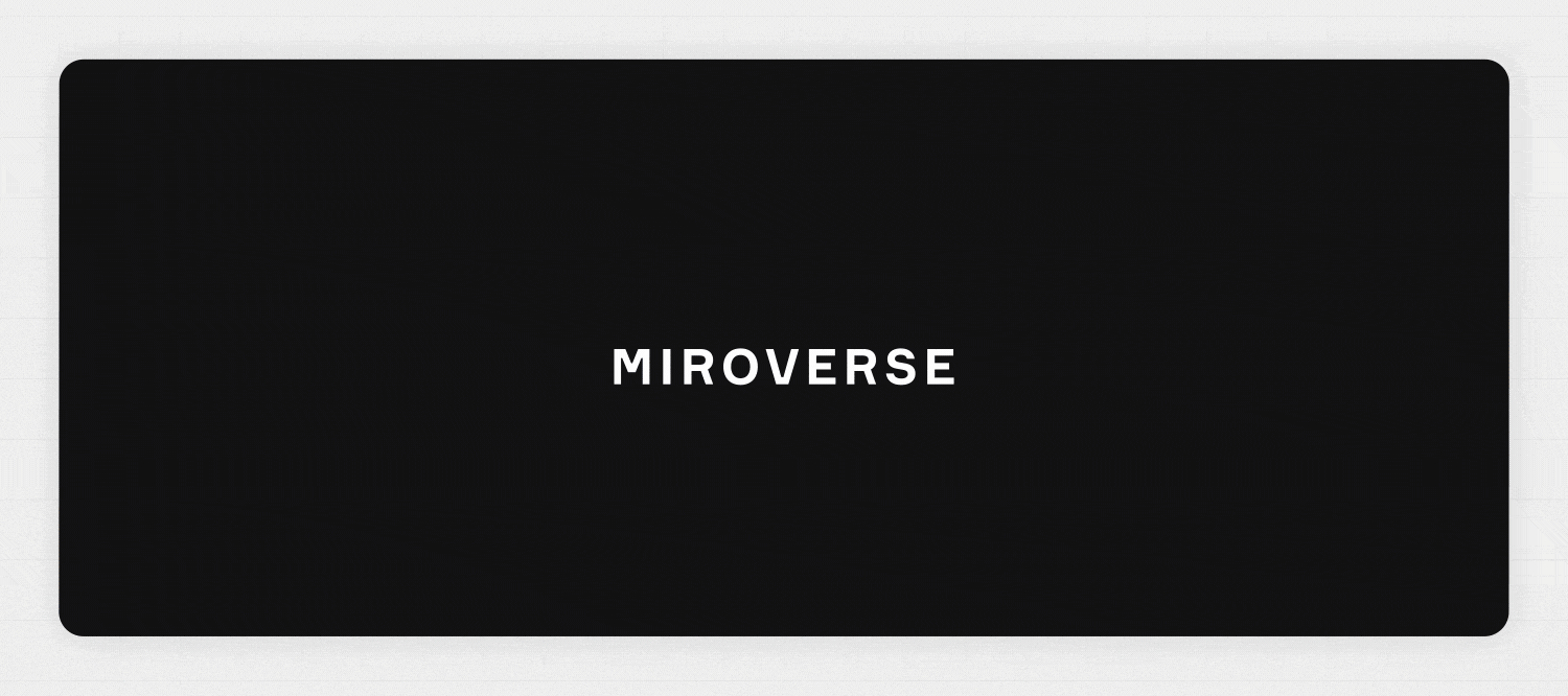We’re launching the next evolution of Miroverse