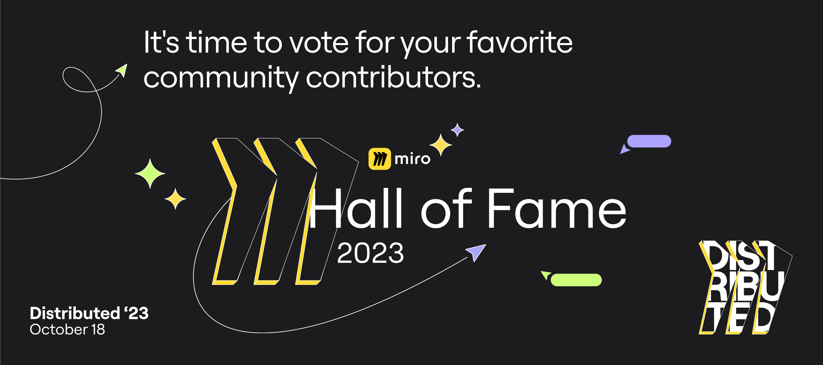 Support Miro Hall of Fame Nominees & Vote!